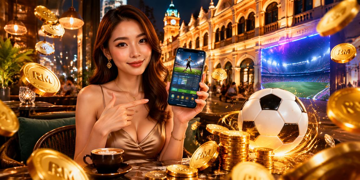 Pemain di Ipoh menikmati pertaruhan sukan dalam talian melalui platform a9today menggunakan telefon pintar